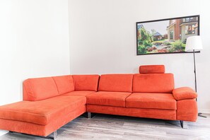 Apartamento básico | Área de estar