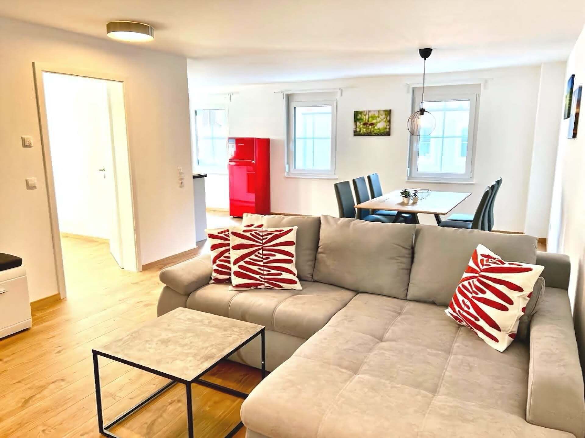 Apartment S5 Emma, 2 Schlafzimmer | 거실 공간