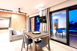 Dining - Luxurious Villa 'Selene 2' with private pool and mountain and countryside views (Rhodes)