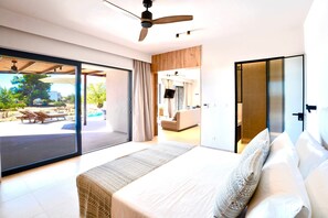 Room - Luxurious Villa 'Selene 2' with private pool and mountain and countryside views (Rhodes)