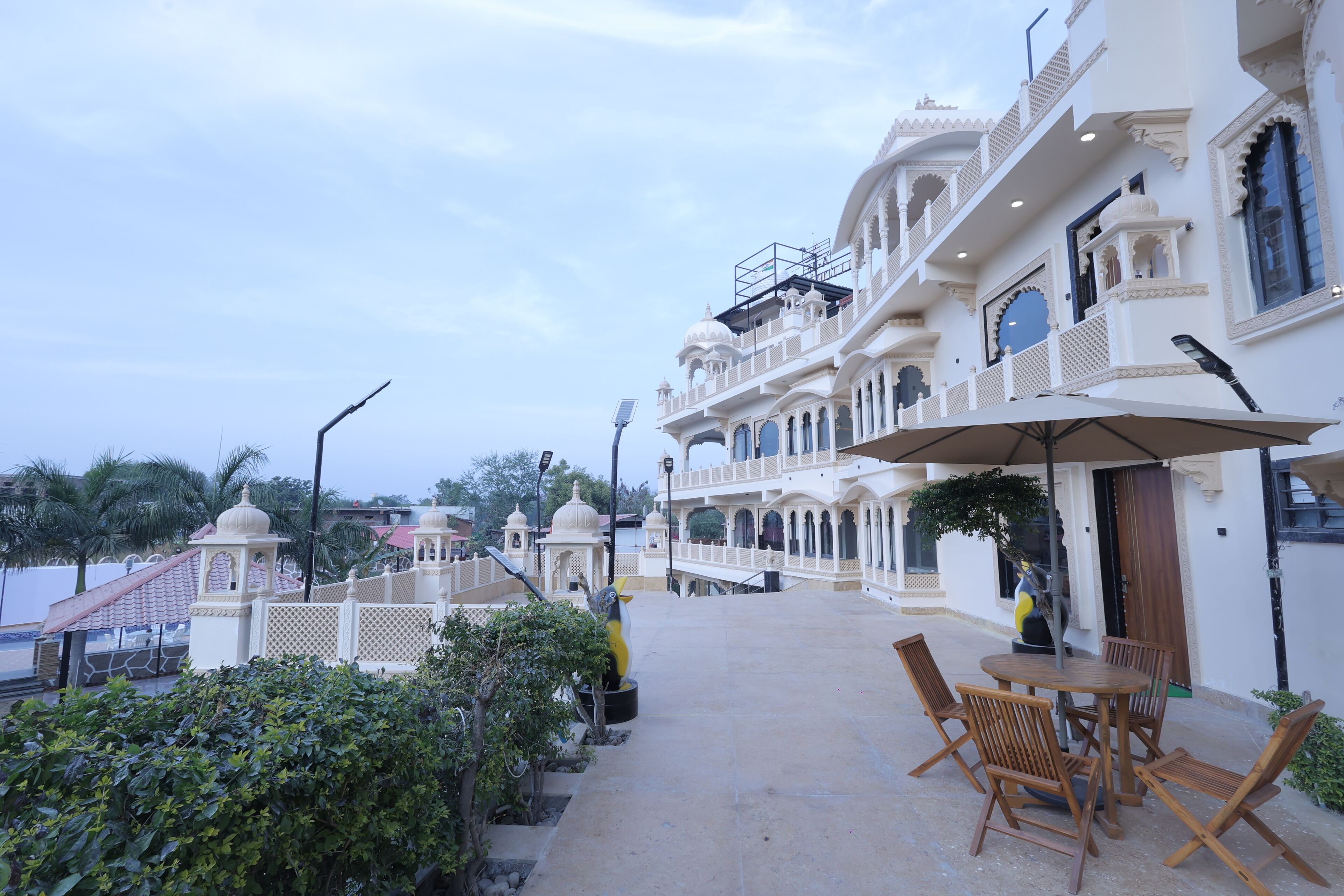 Opções para refeição ao ar livre