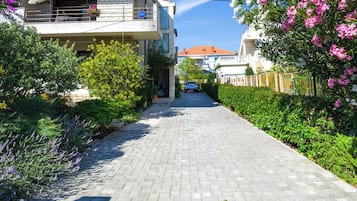 Voorkant van accommodatie