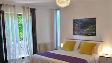 Comfort Apartment, 1 Bedroom, Private Bathroom, Garden View | View from room