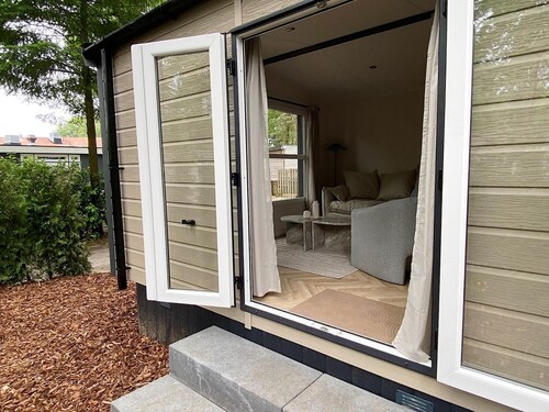 Chalet on Park 't Veluws Hof in Hoenderloo - With Shared Swimming Pool in Summer Season