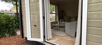 Chalet on Park 't Veluws Hof in Hoenderloo - With Shared Swimming Pool in Summer Season