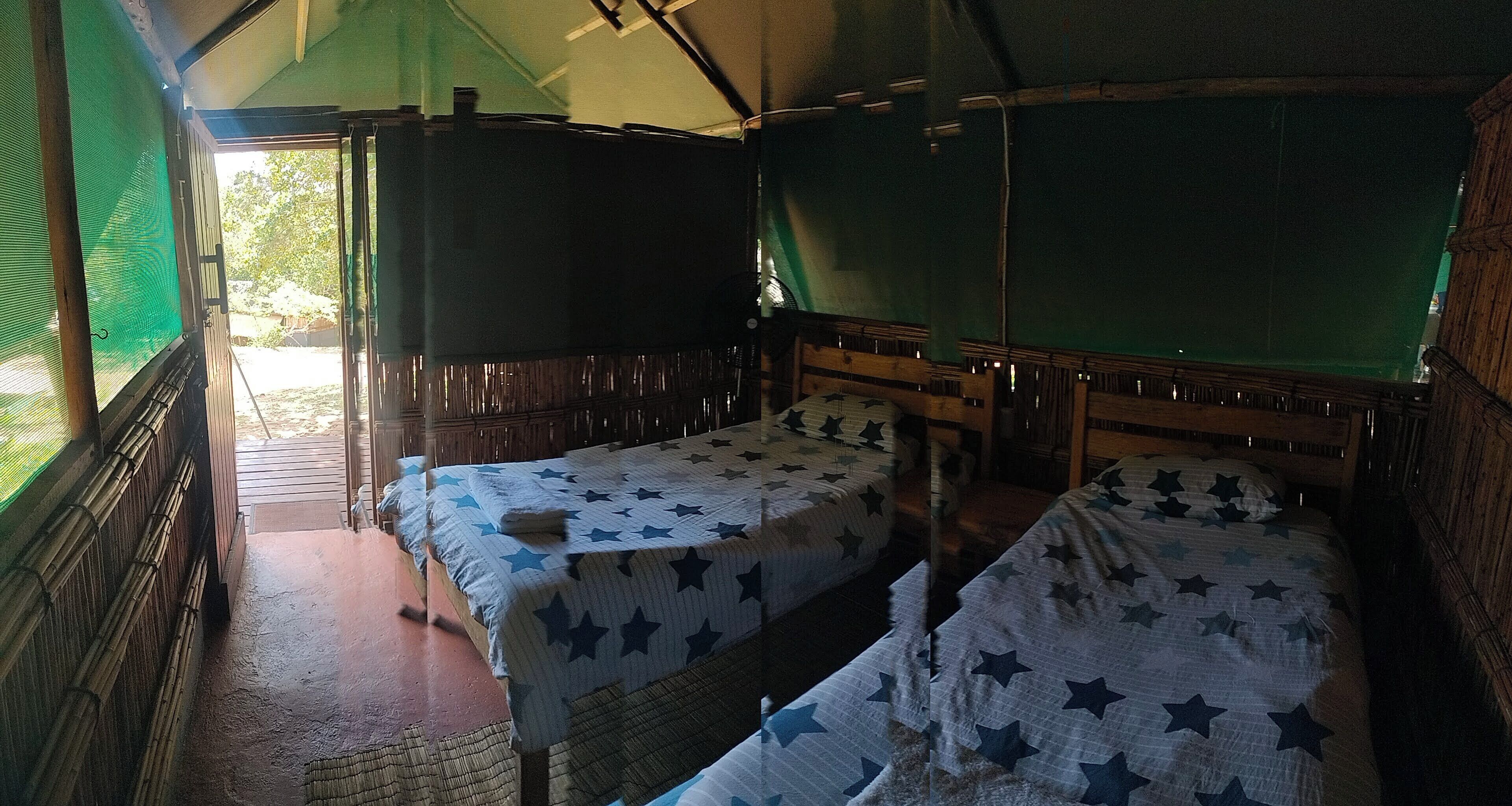 Standard Tent, 2 Twin Beds, Patio, Garden View | Bed sheets