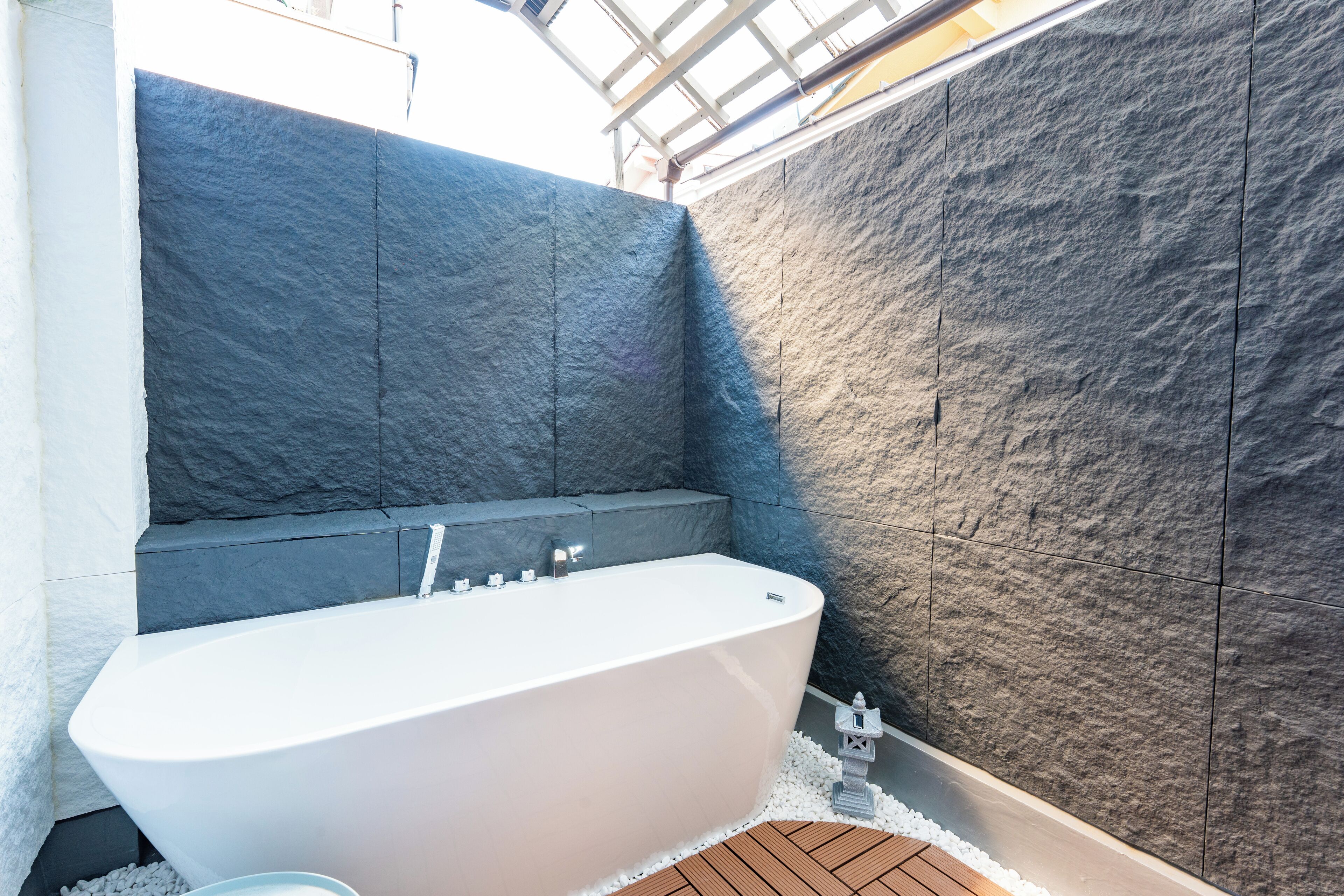 Dusj, boblebad, hårføner og bidé