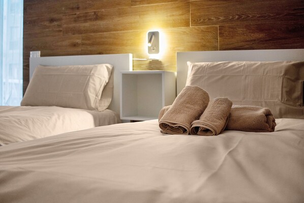 1 chambre, fer et planche à repasser, Wi-Fi, draps fournis