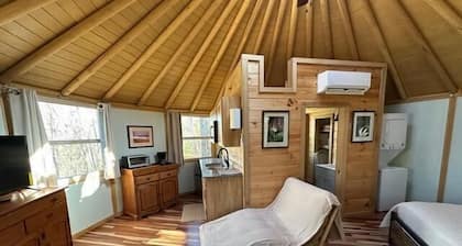 Unique Experience: Modern Walland Yurt w/ Mountain Views, Private Hot Tub & WiFi