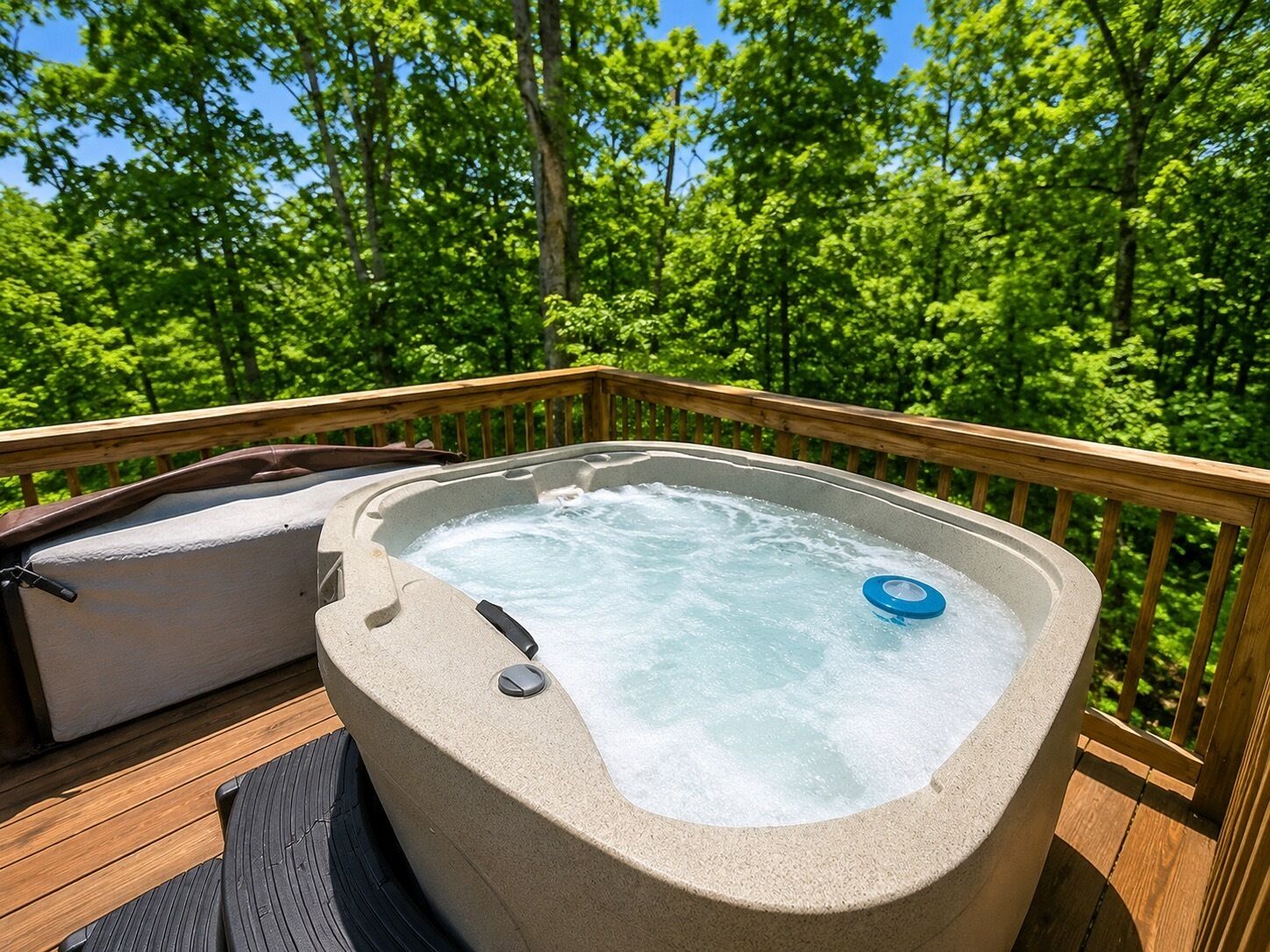 Bain à remous extérieur