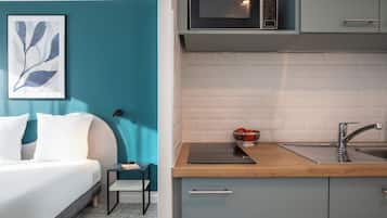 Monolocale, 1 letto matrimoniale