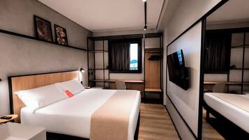 Quarto, 1 cama de casal
