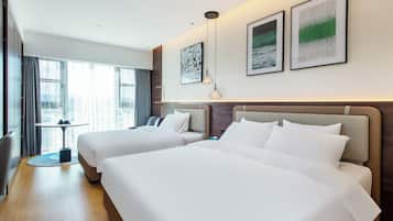 Family Room, 2 Double Beds | Soundproofing