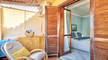 2 chambres, lit parapluie