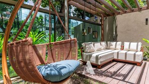 Comfort Apartment | Terrace/patio - Flat Boutique em Casa Forte CFP105 (Recife)