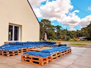 Terrace/patio - Family home, private estate between sea and countryside (Névez)