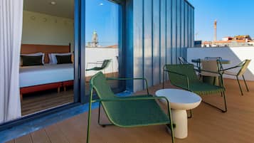 Habitación cuádruple superior, Terraza | Terraza o patio