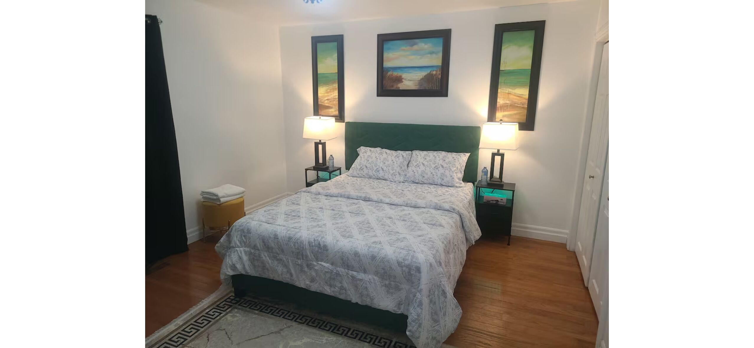 Iron/ironing board, WiFi, bed sheets