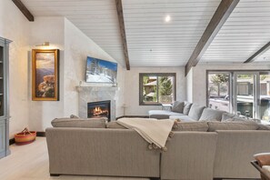 Condo, 4 Bedrooms | Living area - Cozy Ski Condo With Private Hot Tub 4 Bedroom Condo (Park City)