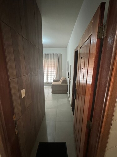 One-bedroom apartment with balcony near the shopping mall.