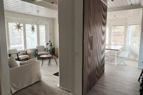 Winter Wonderland Home – Cozy Villa with Sauna, Hot Tub & Garden in Rovaniemi