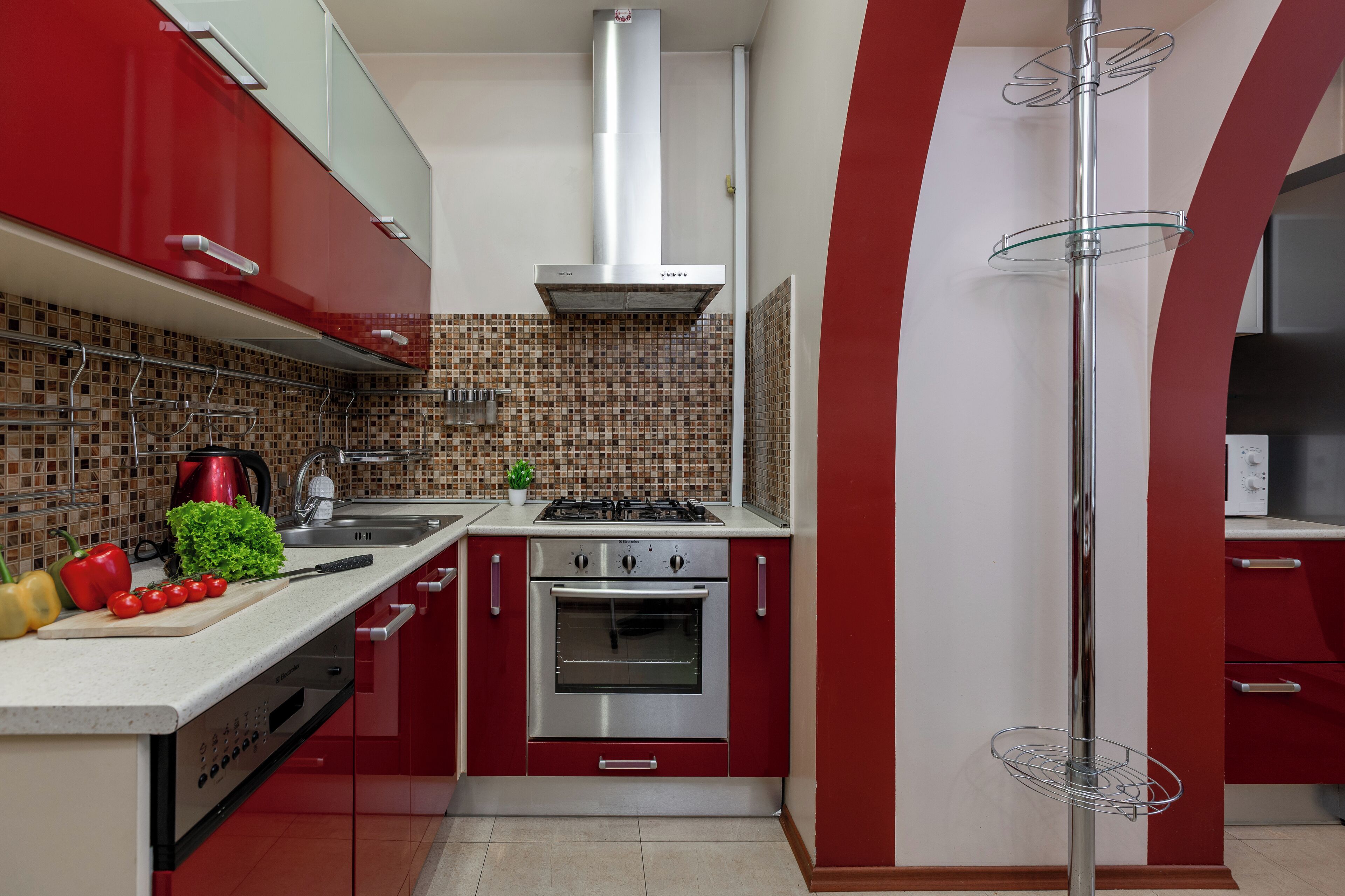 Căn hộ Deluxe, không hút thuốc, quang cảnh sân vườn | Bếp riêng | Ấm điện 