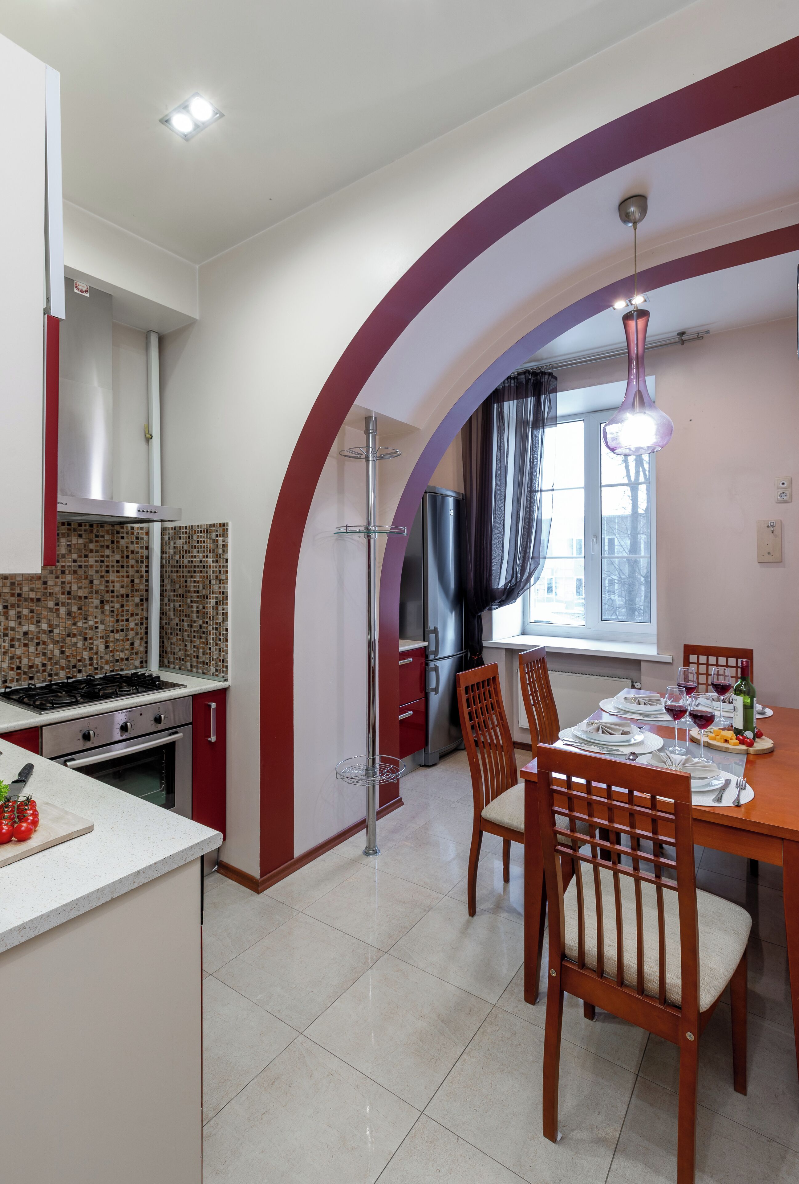 Căn hộ Deluxe, không hút thuốc, quang cảnh sân vườn | Bếp riêng | Ấm điện 