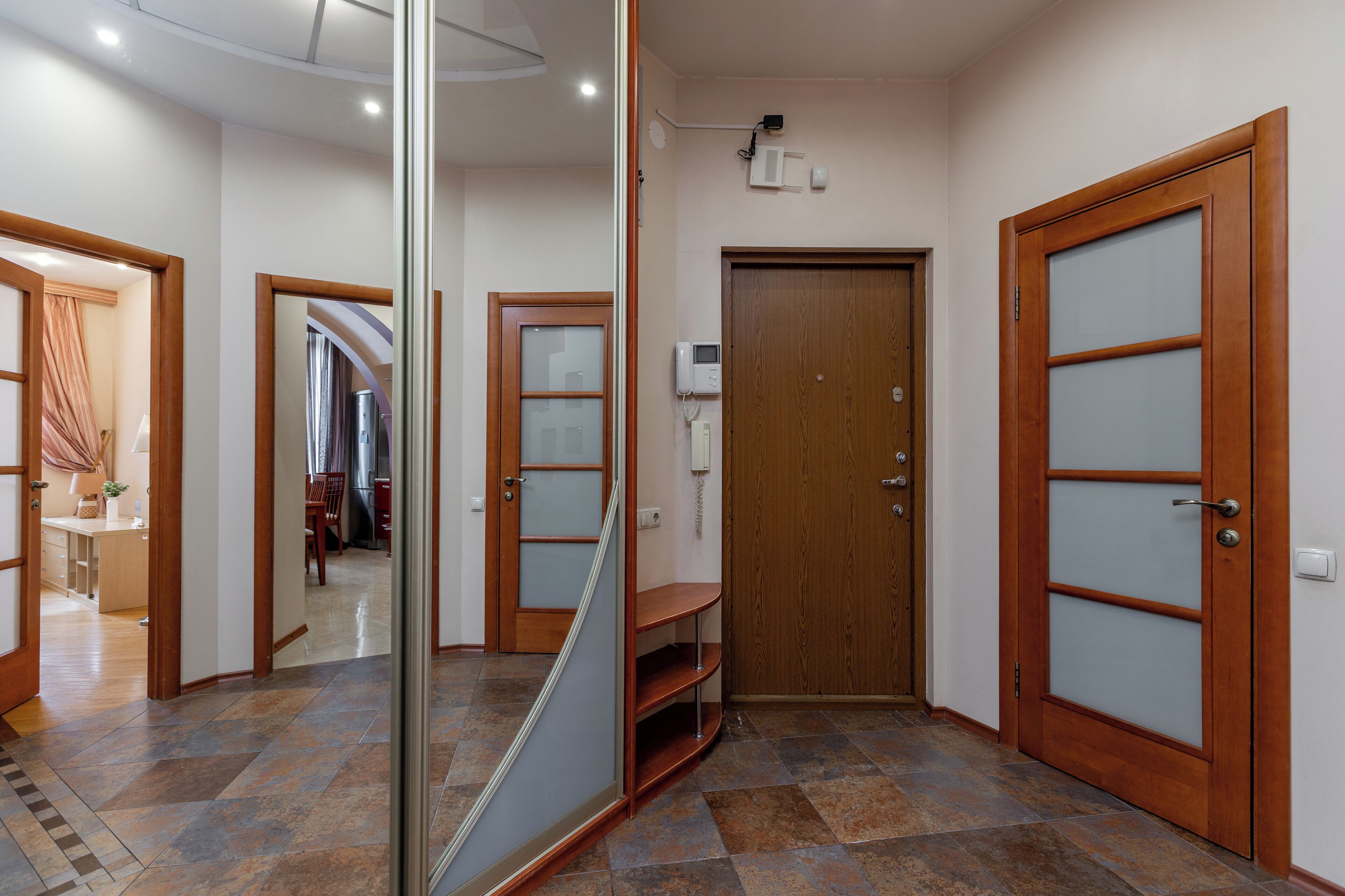 Deluxe Apartment, Non Smoking, Courtyard View | Living area | 30-inch flat-screen TV with satellite channels