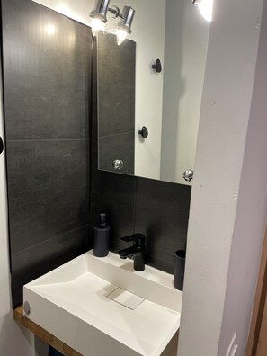 Hair dryer, towels, soap, toilet paper - Vrbo Property (Barcelonnette)