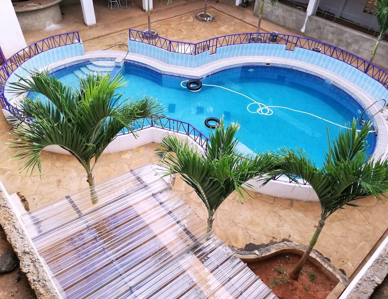 Alberca al aire libre 