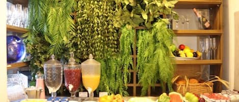 Petit déjeuner buffet