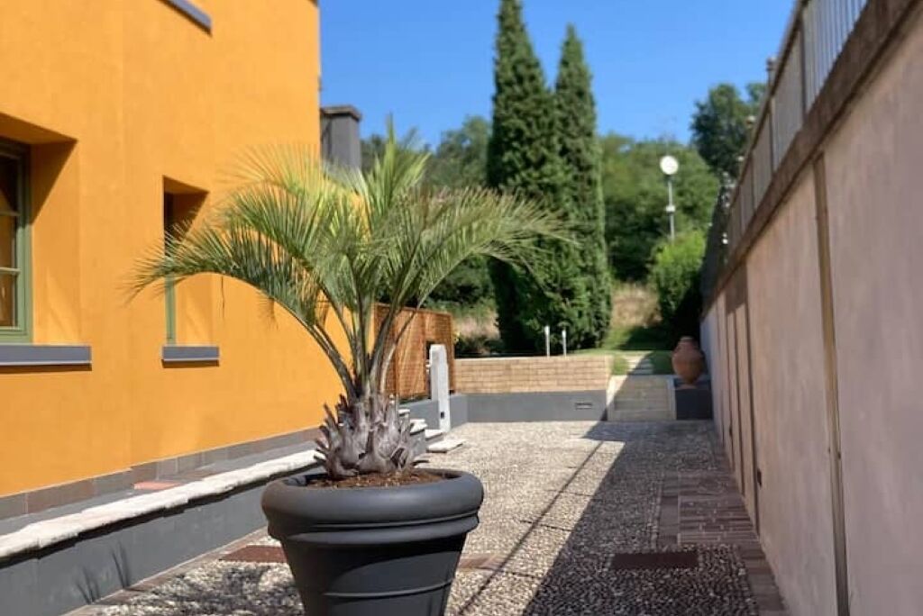 Enceinte de l’hébergement