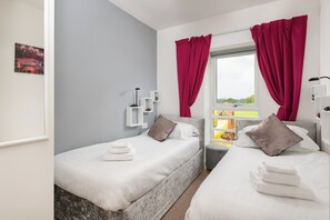 4 habitaciones, wifi y ropa de cama 