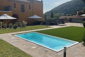 Pool - Villa Valle Franciacorta - Green Apartment with Pool and Garden (Rodengo-Saiano)