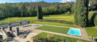 Villa Valle Franciacorta - Yellow Apartment with Pool, Garden and Solarium