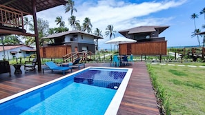 Bungalow | Terrace/patio - Bangalo no Carneiros Atlantico (Tamandaré)