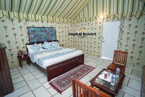 In-room safe, desk - Desert Capital Resort A Desert Ambience  (Sam)