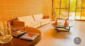 Reception - Flat 303-FM20 na praia de Cabo Branco (João Pessoa)