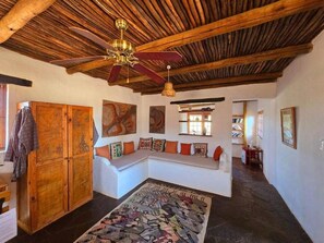 Standard Quadruple Room, Patio | Living area - Eningu Kalahari Lodge cc (Dordabis)