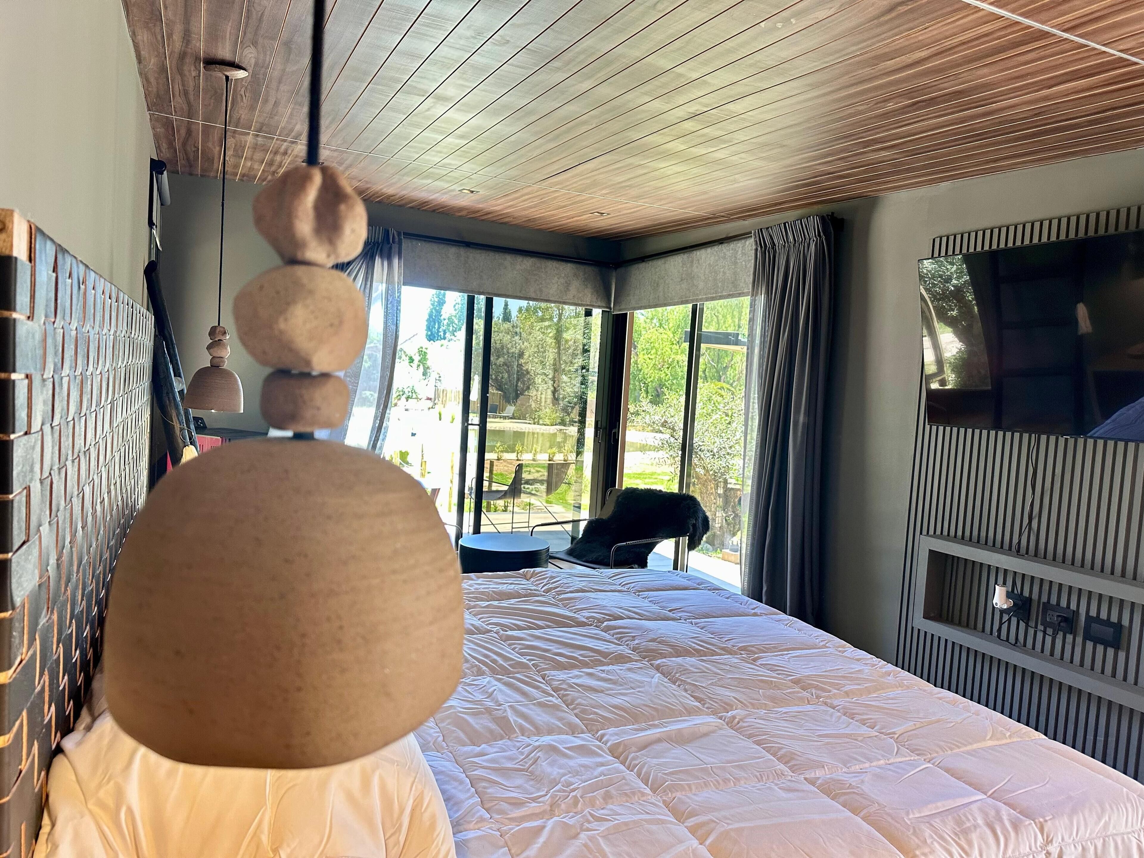 Honeymoon Room, 1 Queen Bed, Balcony, Garden View | Premium bedding, minibar, in-room safe, individually decorated