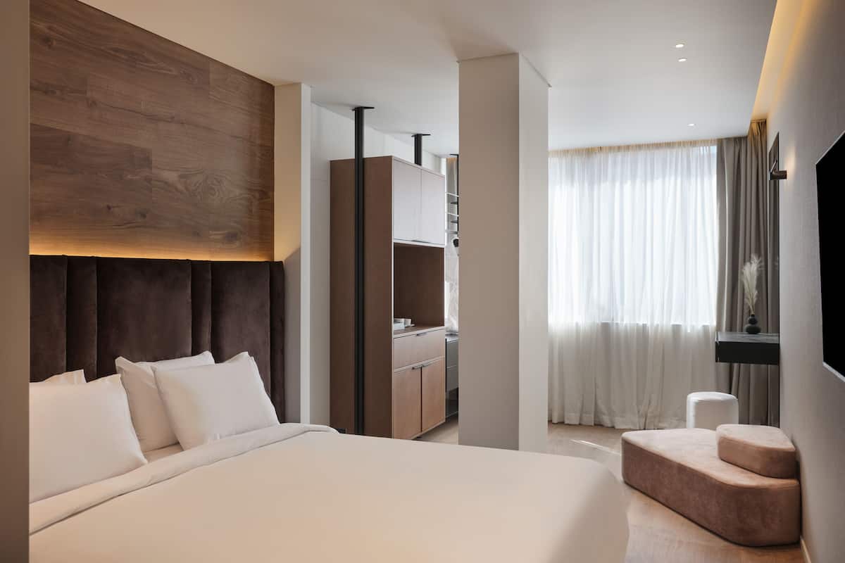 Superior Double Room | In-room safe, blackout curtains, soundproofing, iron/ironing board