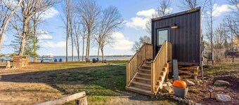 Stunning Modern Container Home on beautiful Golden Lake.