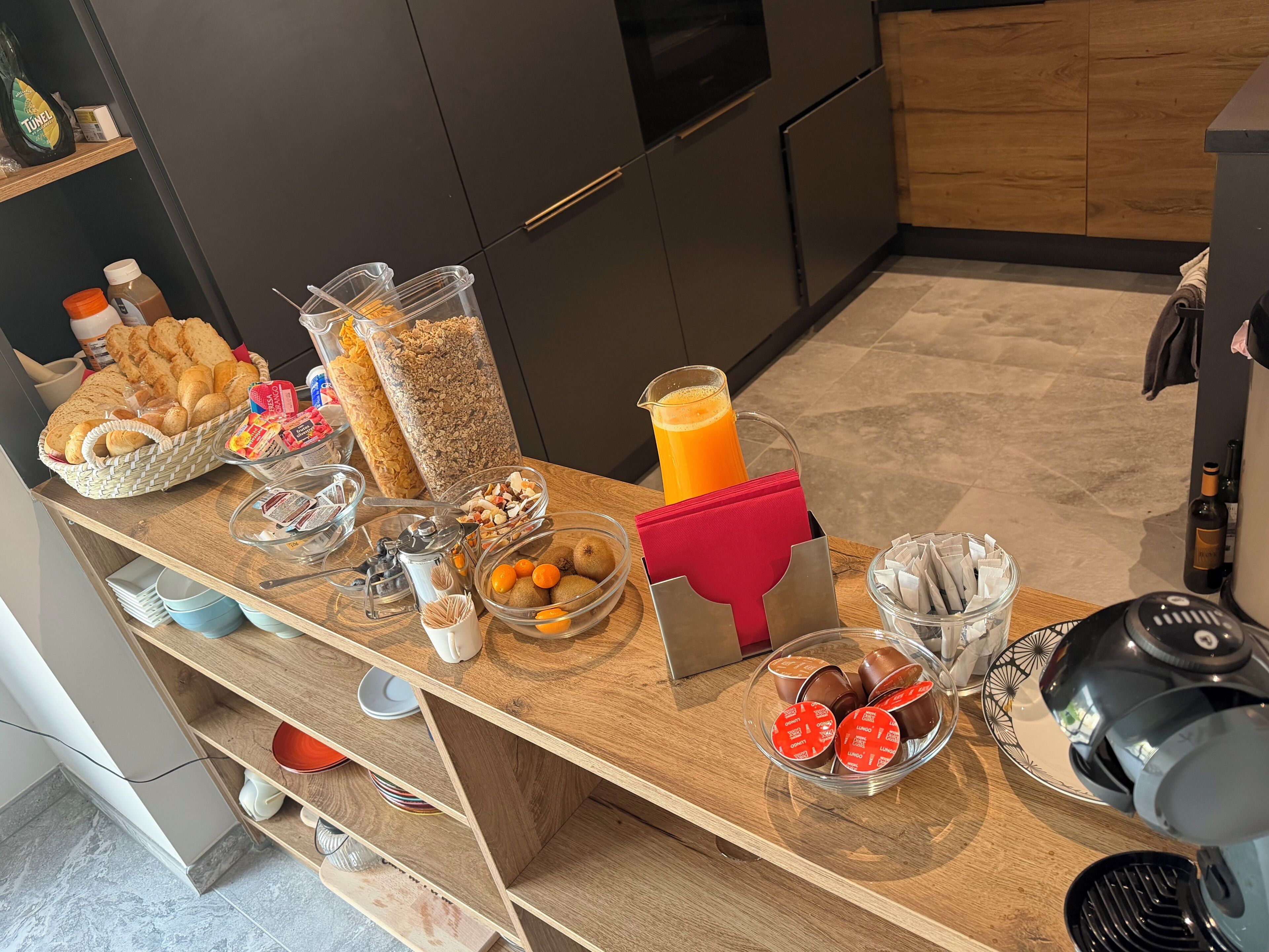 Petit déjeuner buffet compris tous les jours