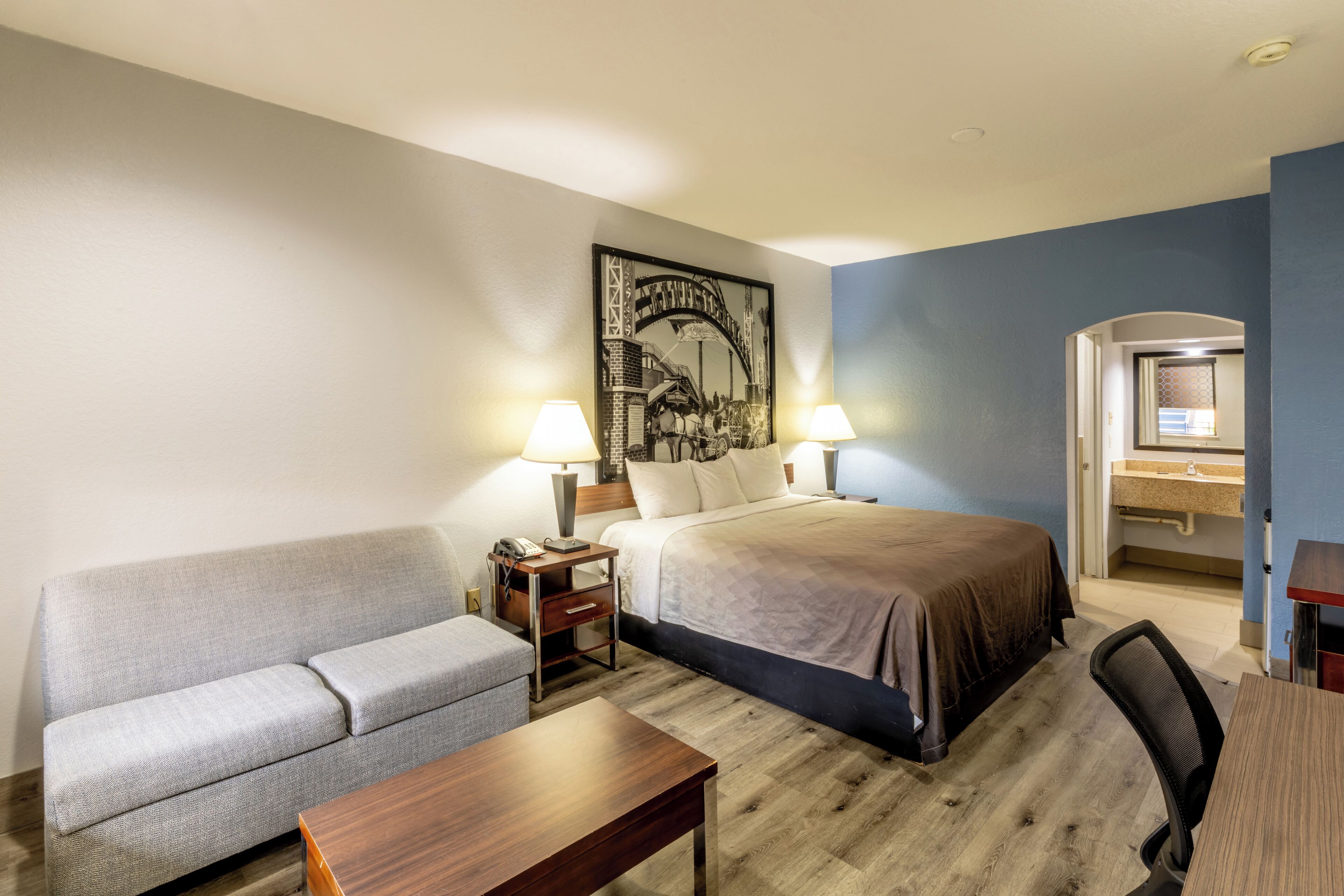 Standard Single Room, 1 King Bed | Desk, laptop workspace, free WiFi
