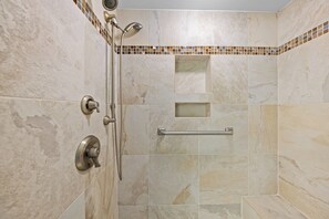 Shower, hair dryer, towels - Glorious Panoramic Water Views (Hilton Head)