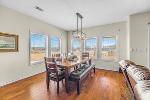Dining - The Salty Marlin in Larry's Harbor POC
 4 Bedrooms w/4 Full Bathrooms (Port O'Connor)