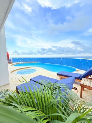 Classic Room, 1 Bedroom, Sea View, Sea Facing | Terrace/patio - Apartamento 504 vista al mar  (Cartagena)