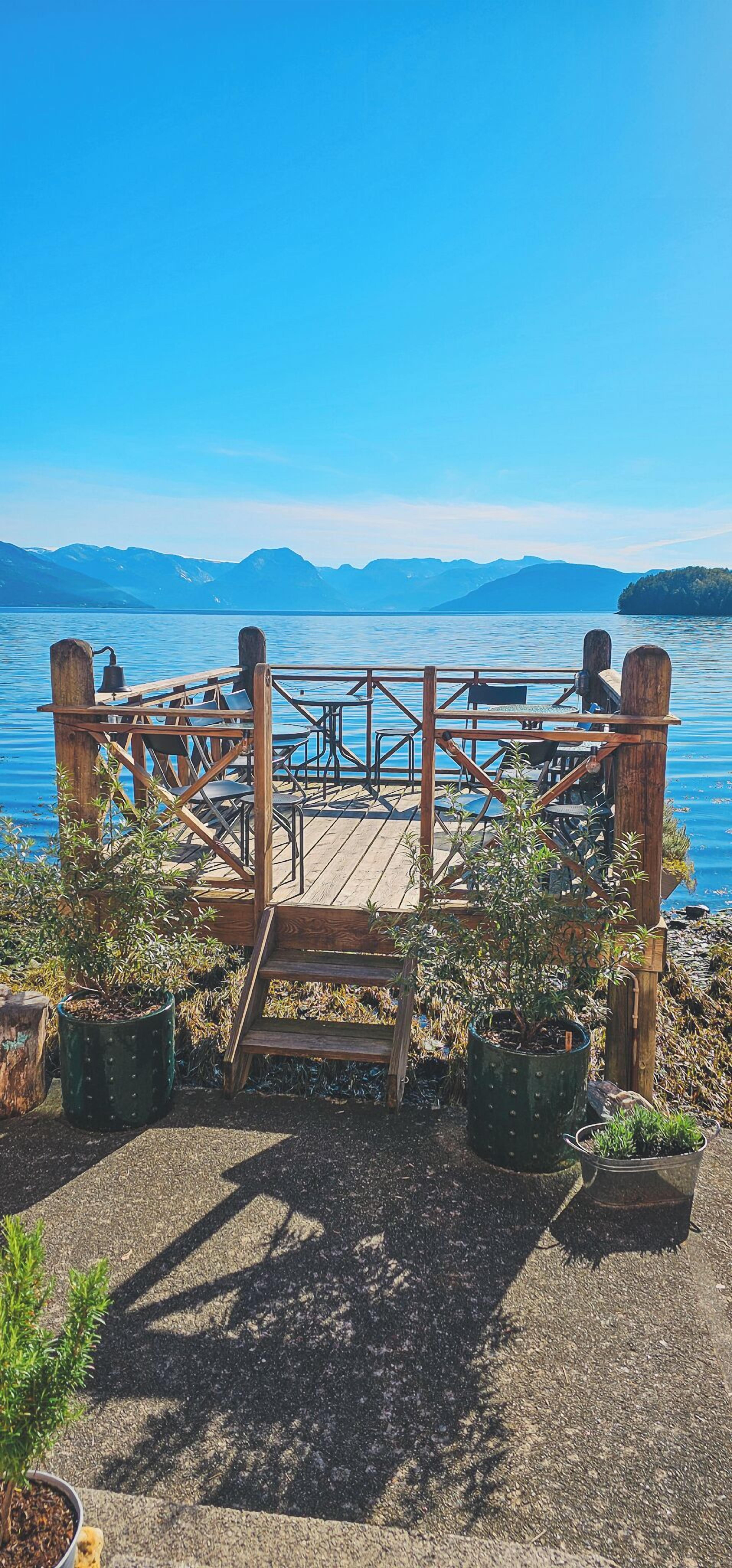 Overnattingsstedets uteområder