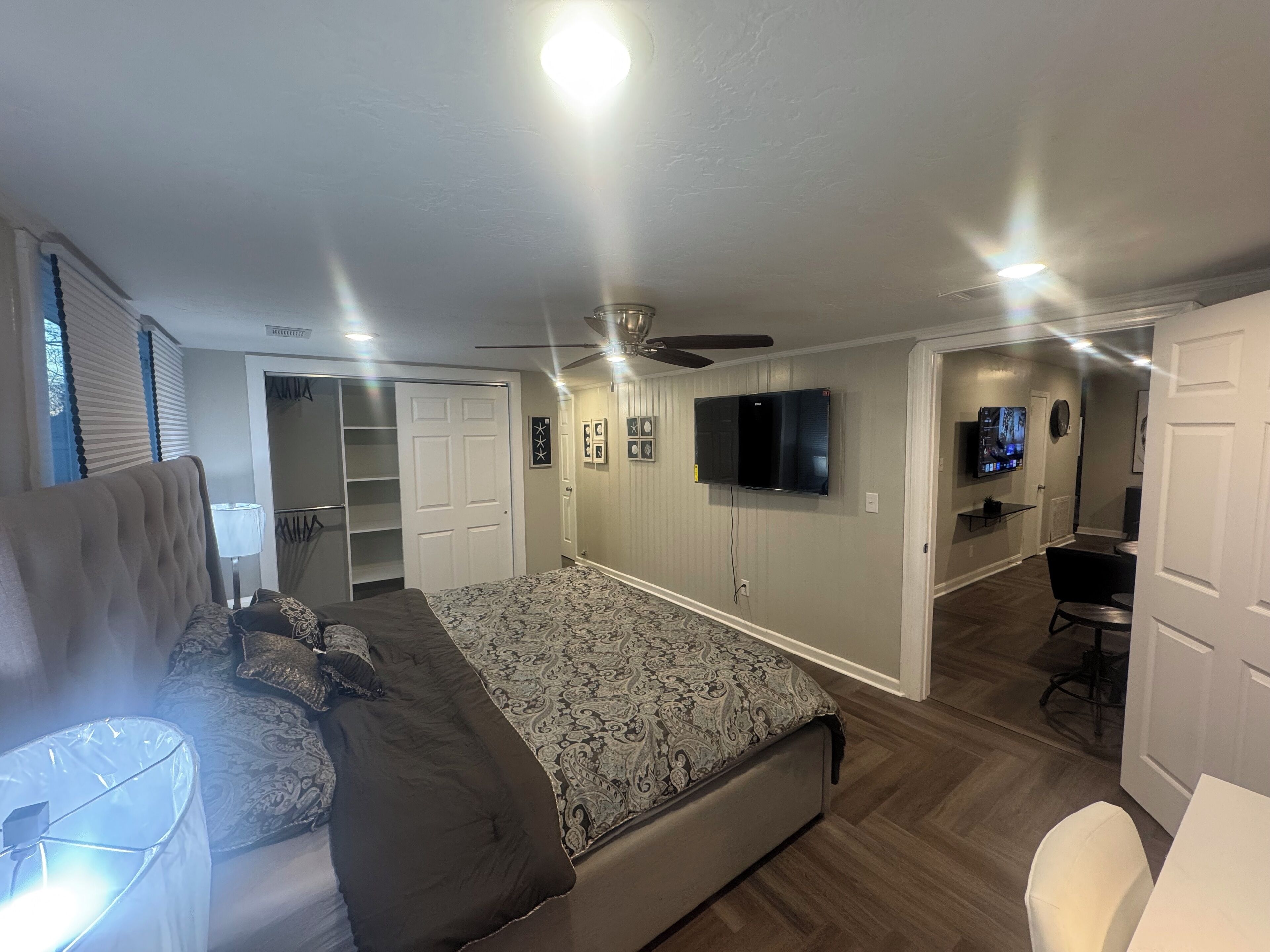 4 soverom, strykejern/-brett, wi-fi og sengetøy