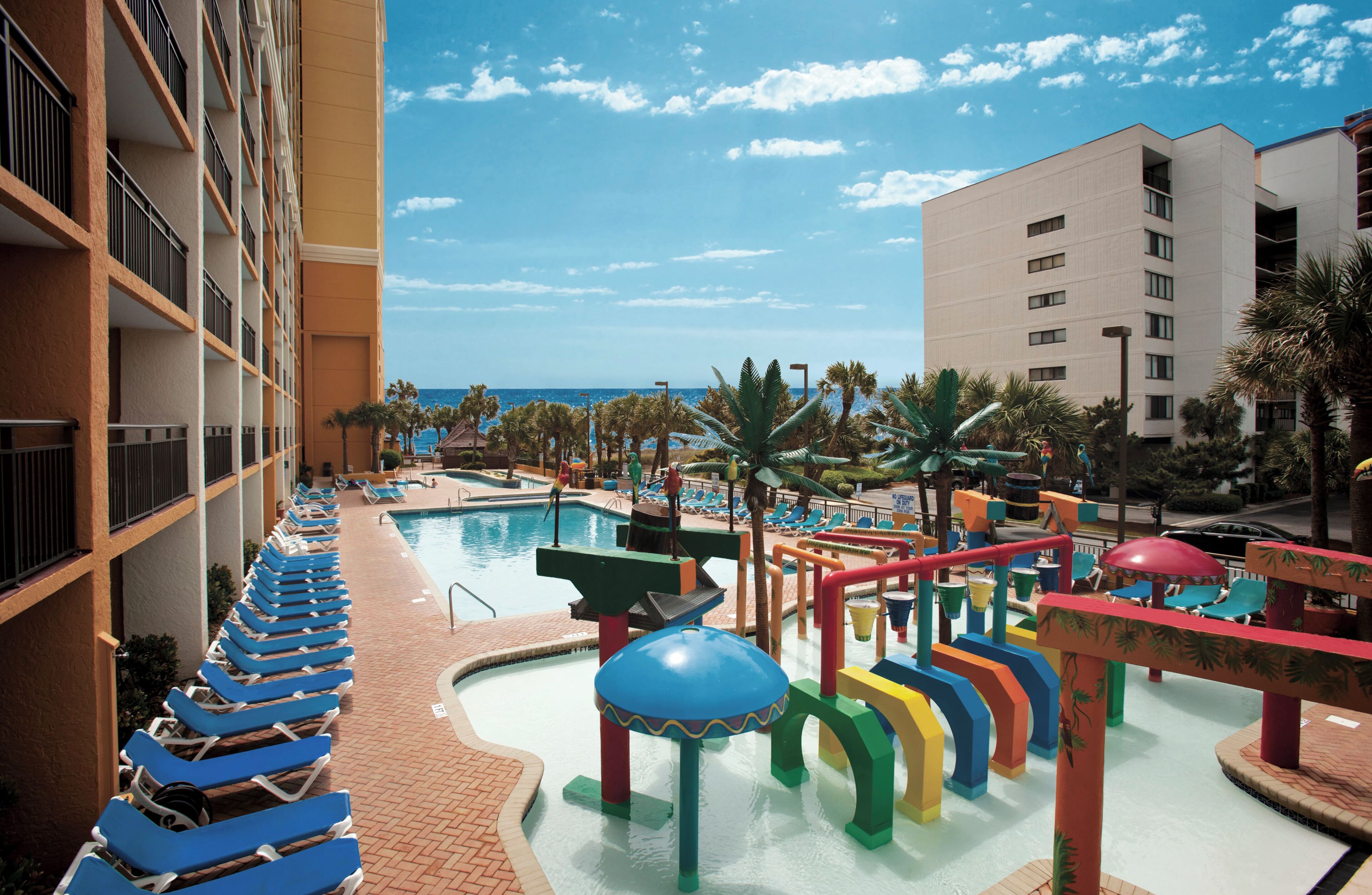 Seasonal outdoor pool